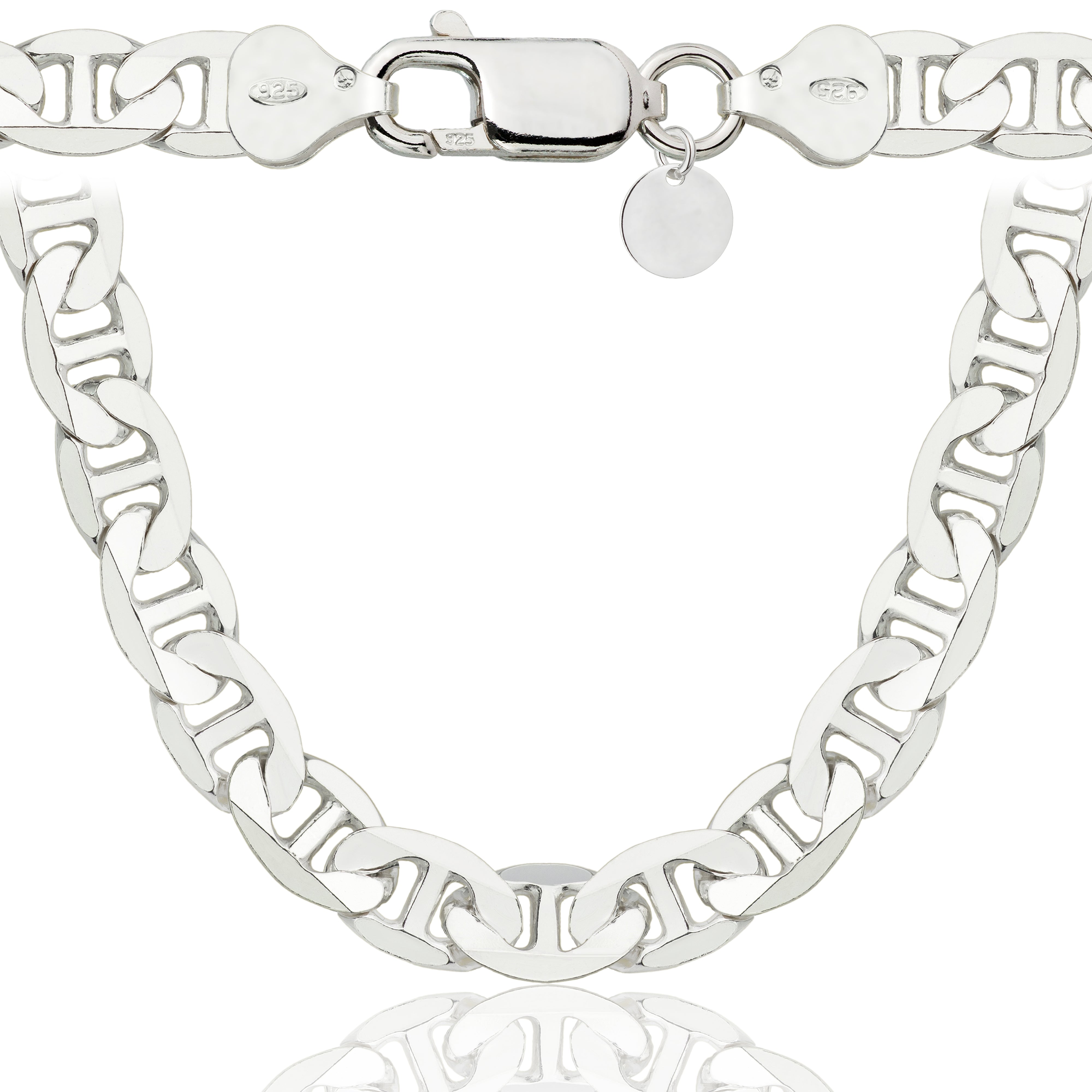 ŁAŃCUSZEK SREBRNY GUCCI 10MM PR. 925