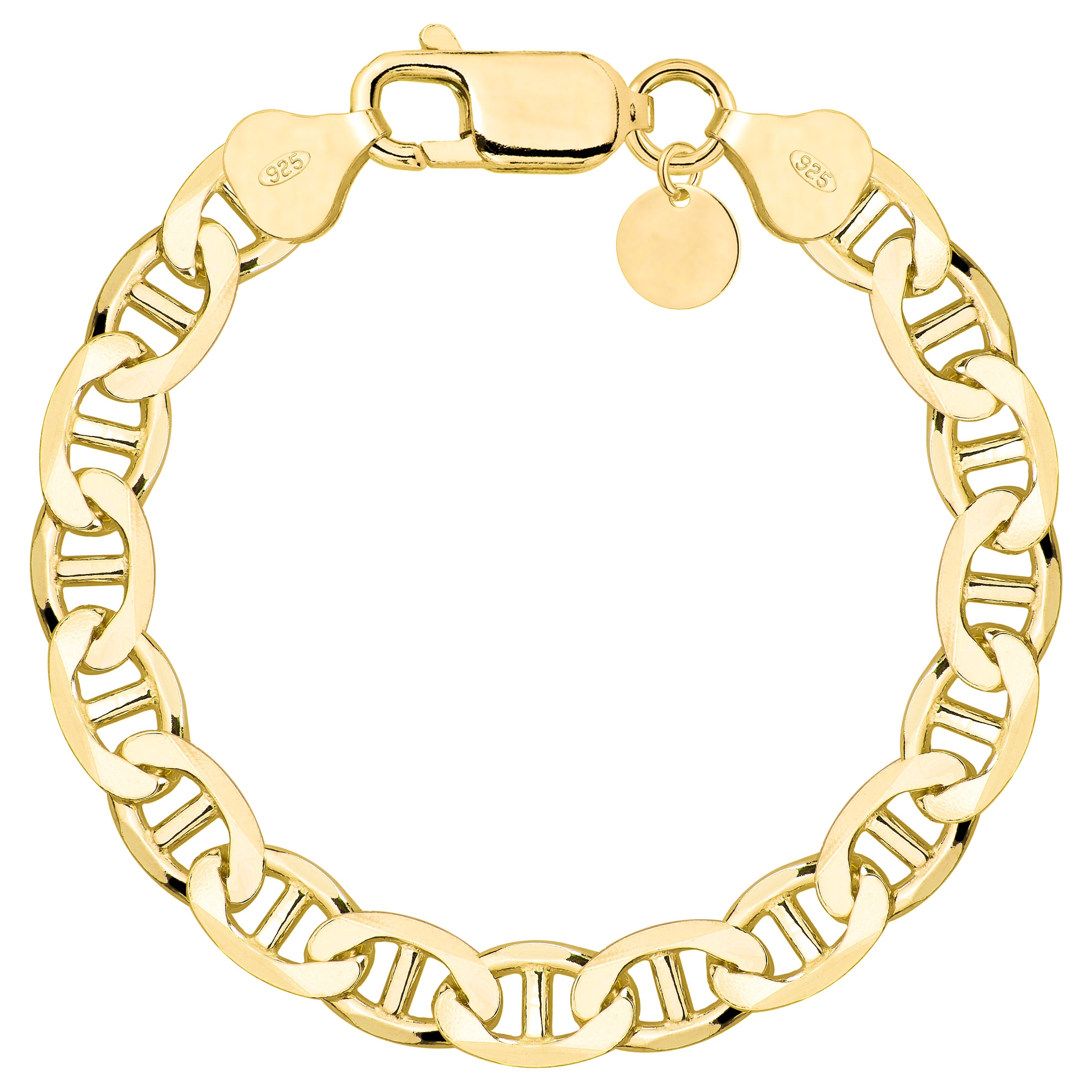 BRANSOLETKA POZŁACANA SREBRNA GUCCI 10,5MM PR. 925 585