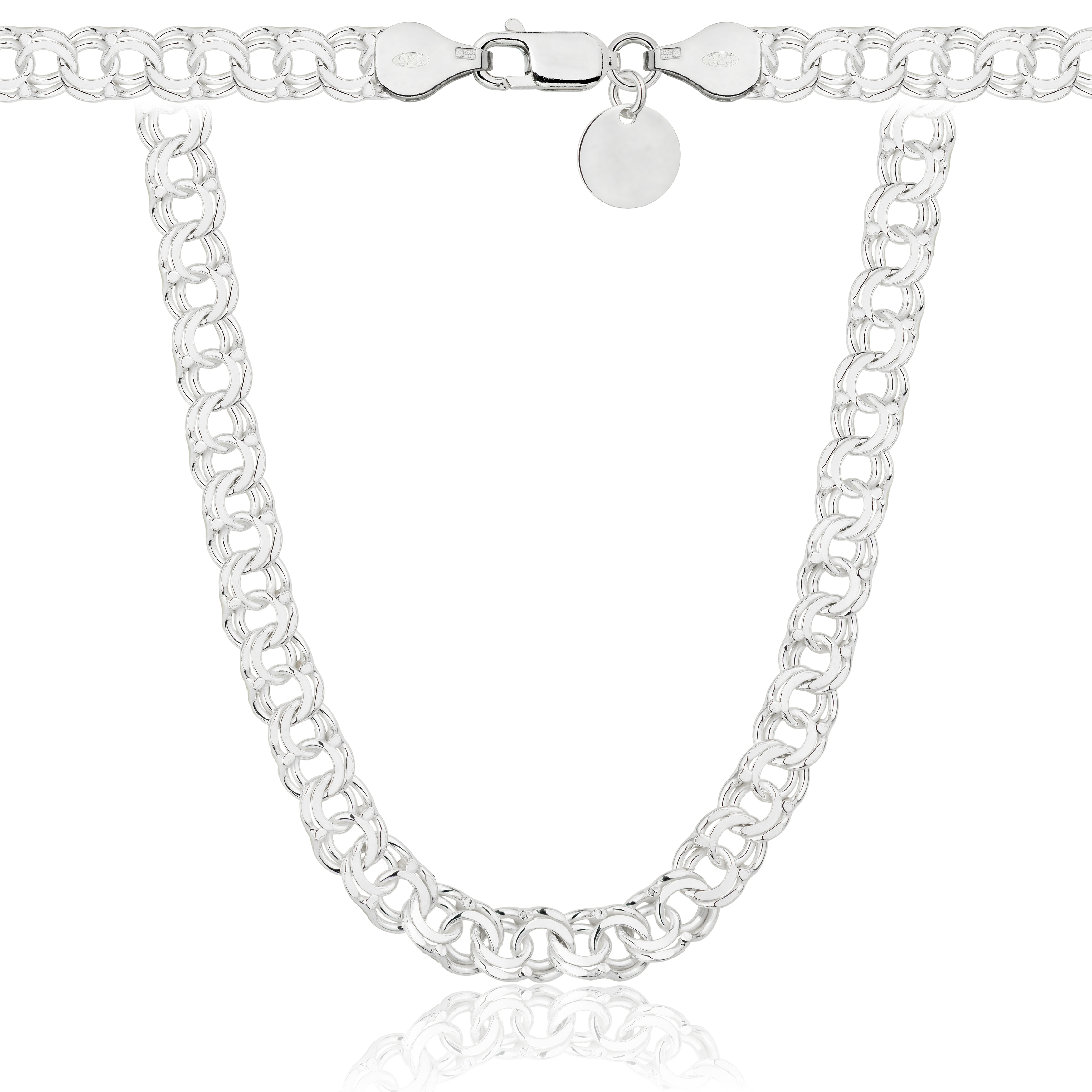 ŁAŃCUSZEK SREBRNY GALIBARDI 6,5MM PR. 925