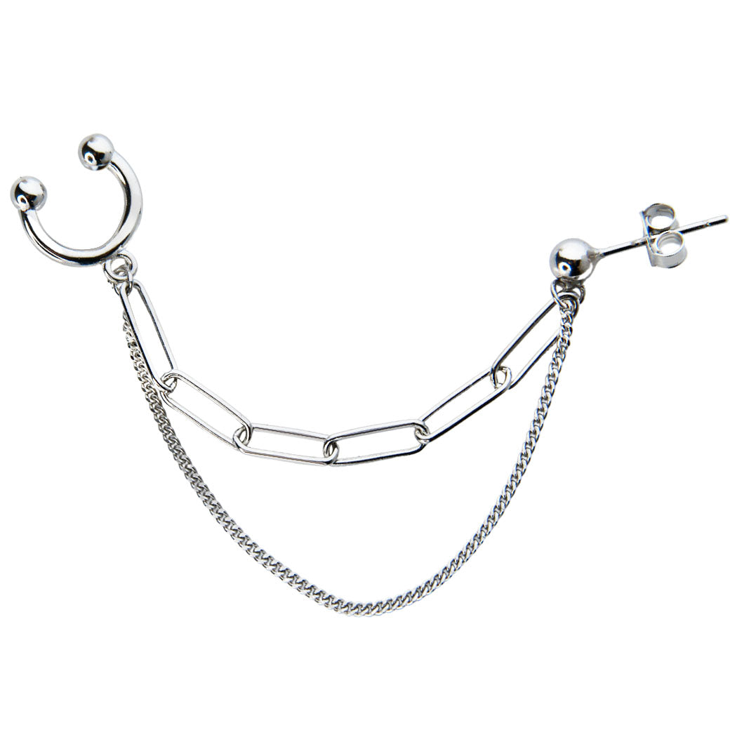 Nausznica z łańcuszkami