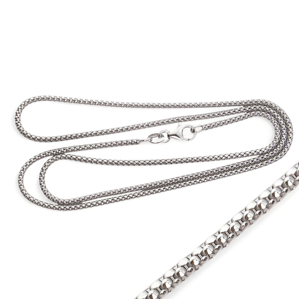 Łańcuszek kulkowy/popcorn 42 cm