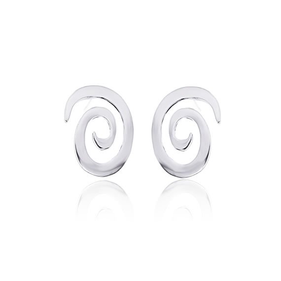 Kolczyki zaokrąglone sztyft