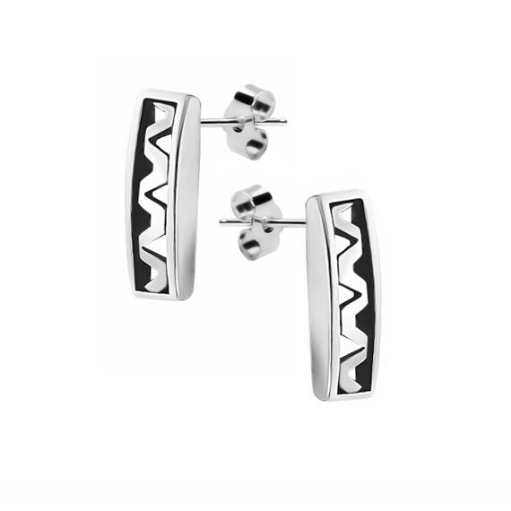 Kolczyki prostokątne