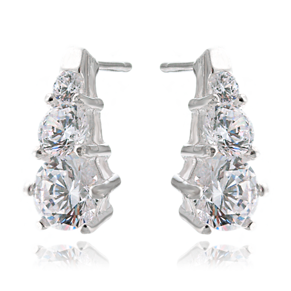 Kolczyki z cyrkoniami