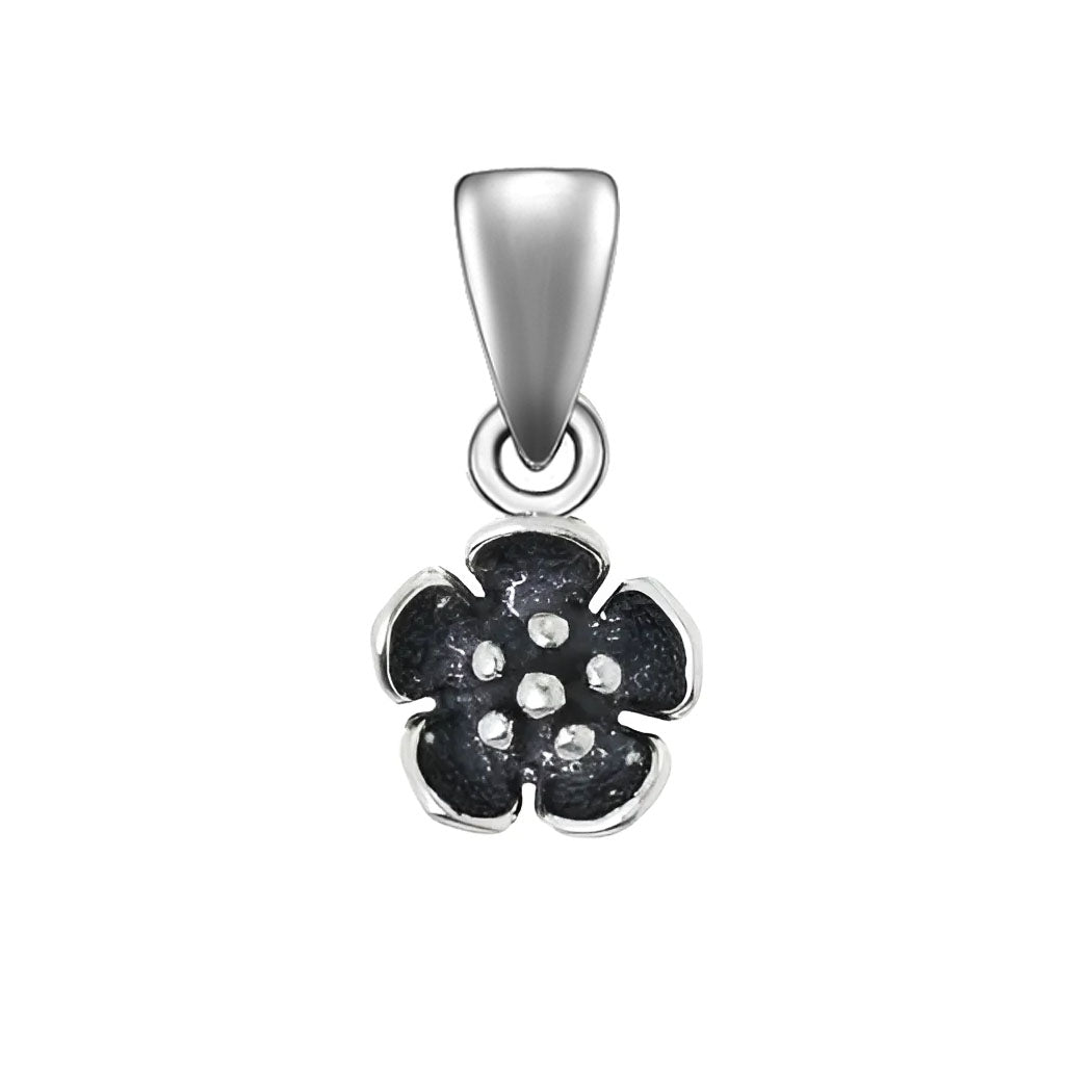 Wisiorek kwiatek - bratek