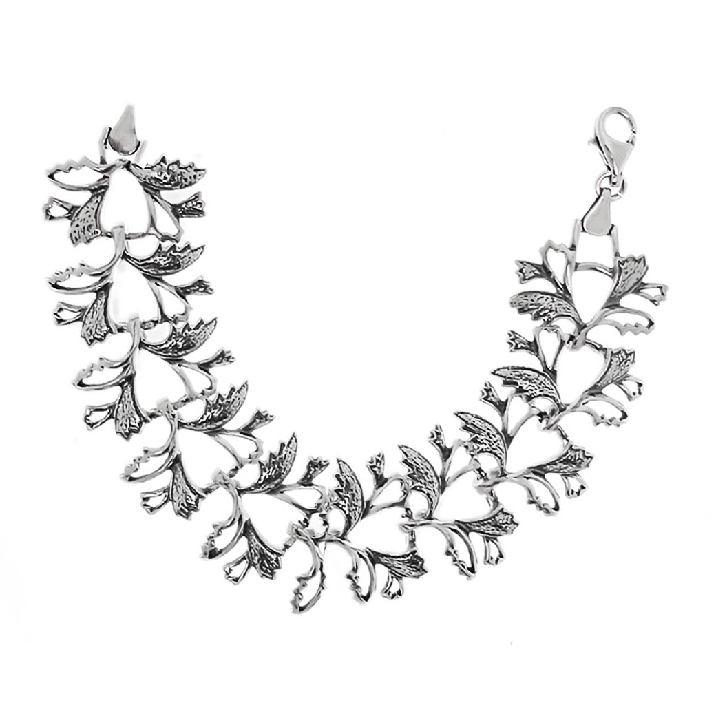 Szeroka bardzo zdobna bransoleta