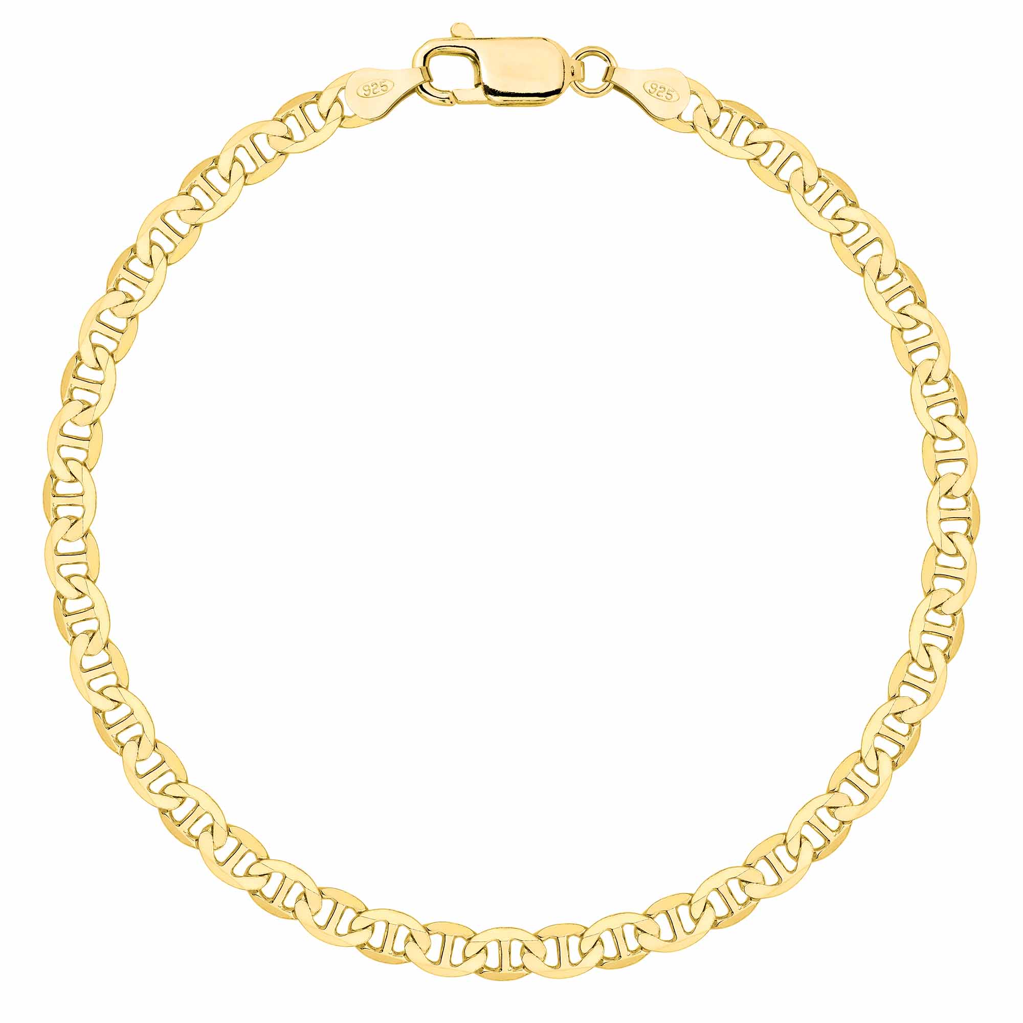 BRANSOLETKA POZŁACANA SREBRNA GUCCI 4,5MM PR. 925 585