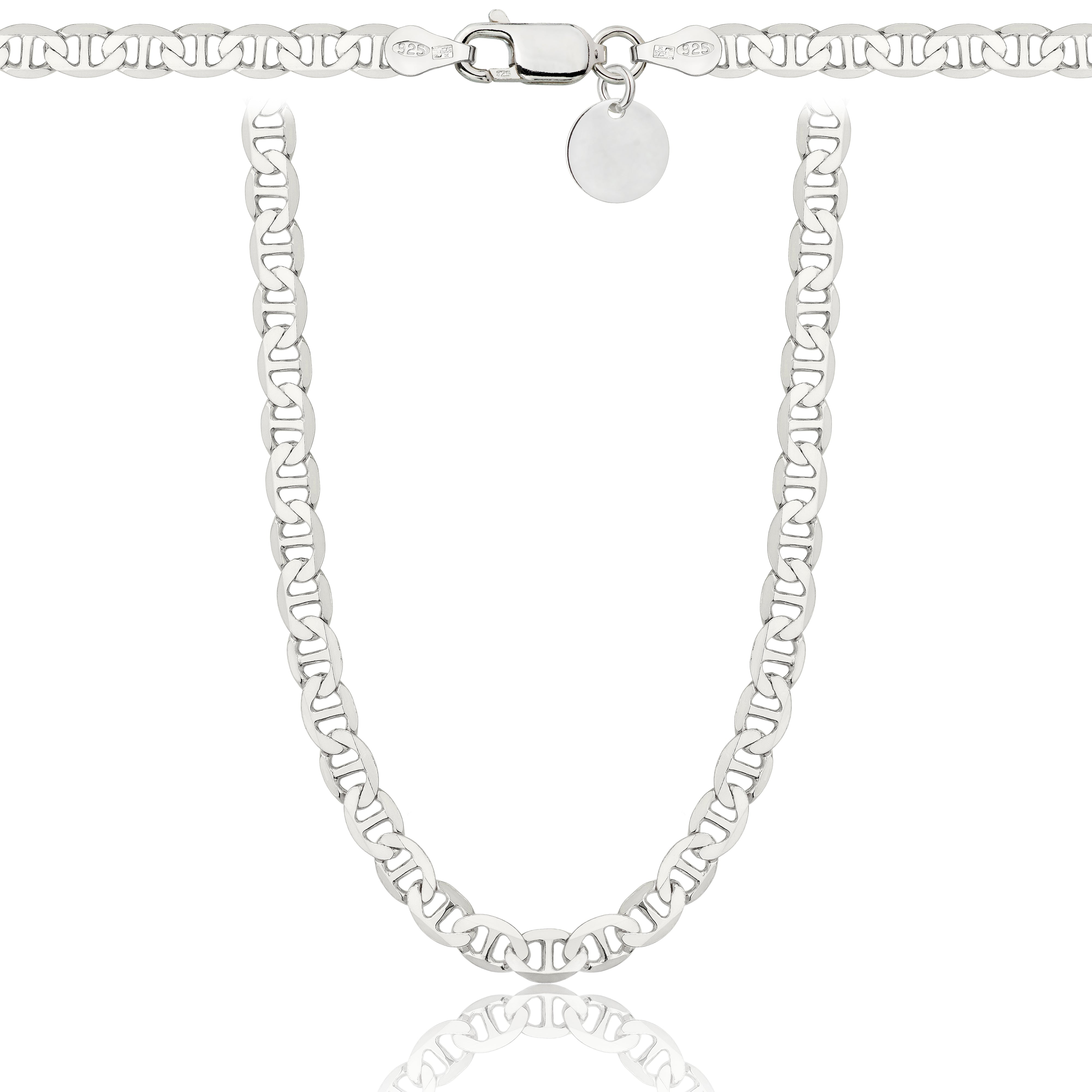 ŁAŃCUSZEK SREBRNY GUCCI 4,5MM PR. 925