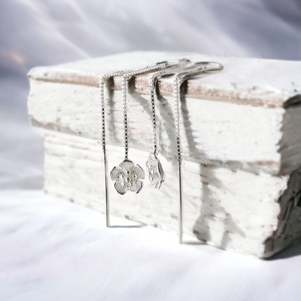 Kolczyki przekładane - podwójne łańcuszki BRATKI