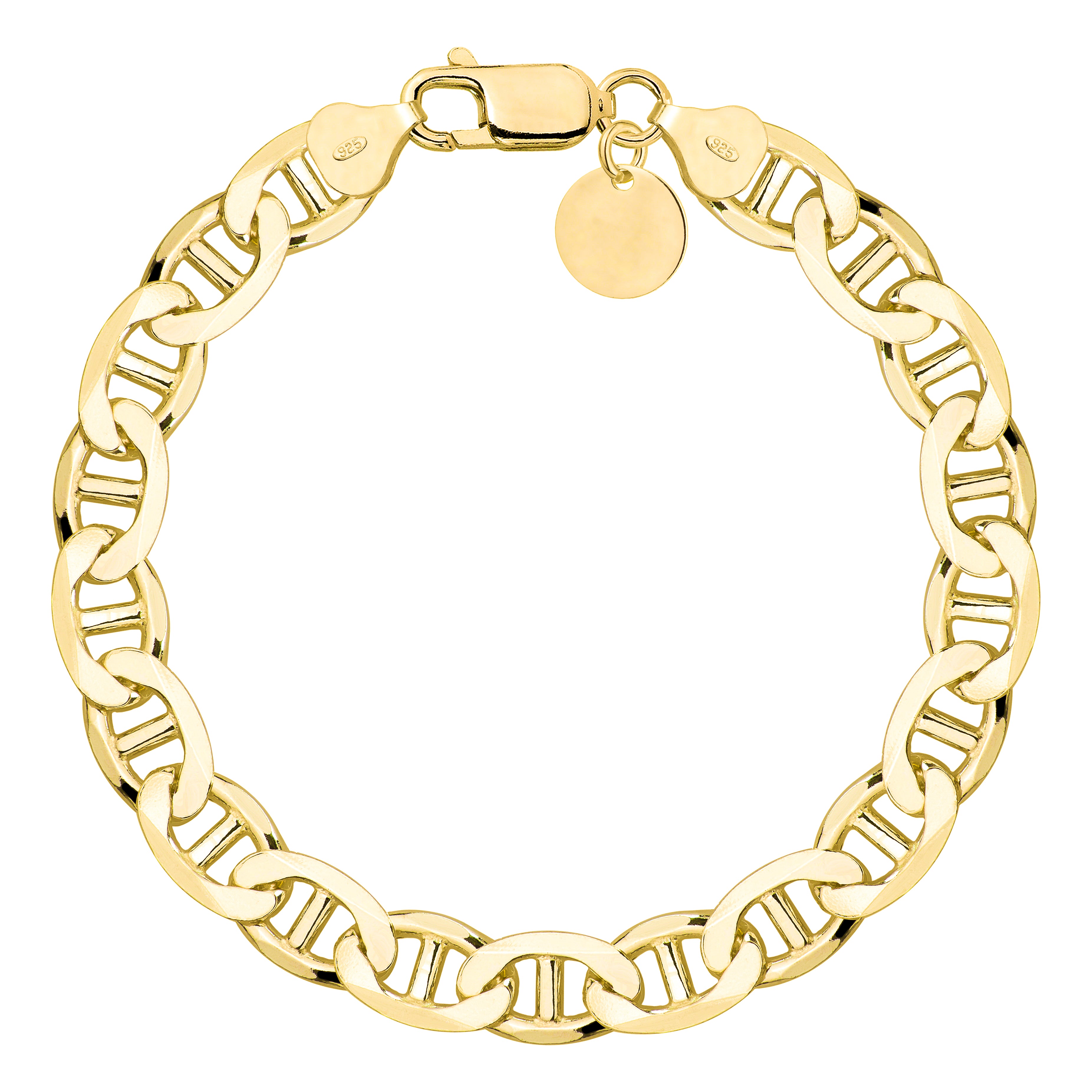 BRANSOLETKA POZŁACANA SREBRNA GUCCI 8,5MM PR. 925 585