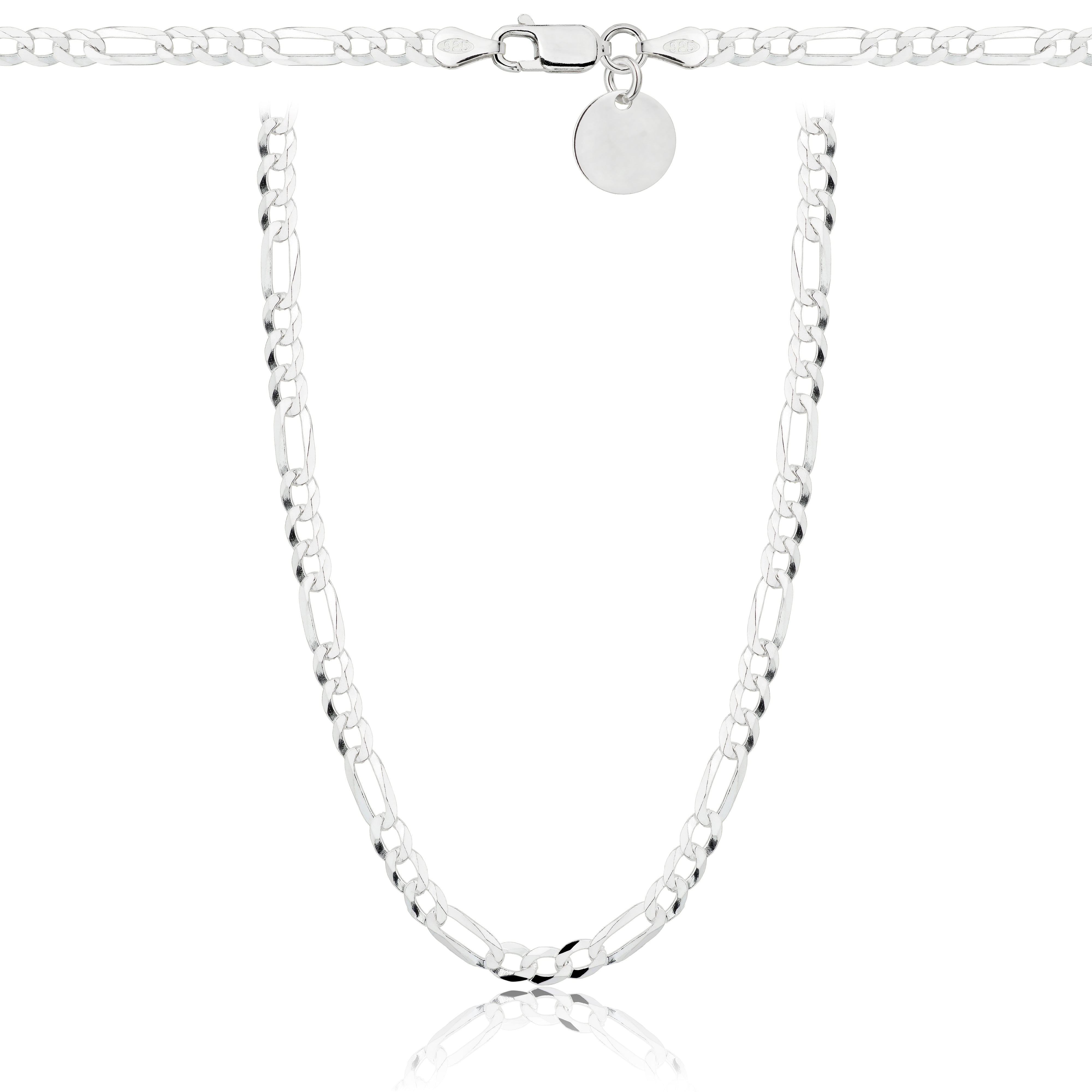 ŁAŃCUSZEK SREBRNY FIGARO 3,5MM PR. 925