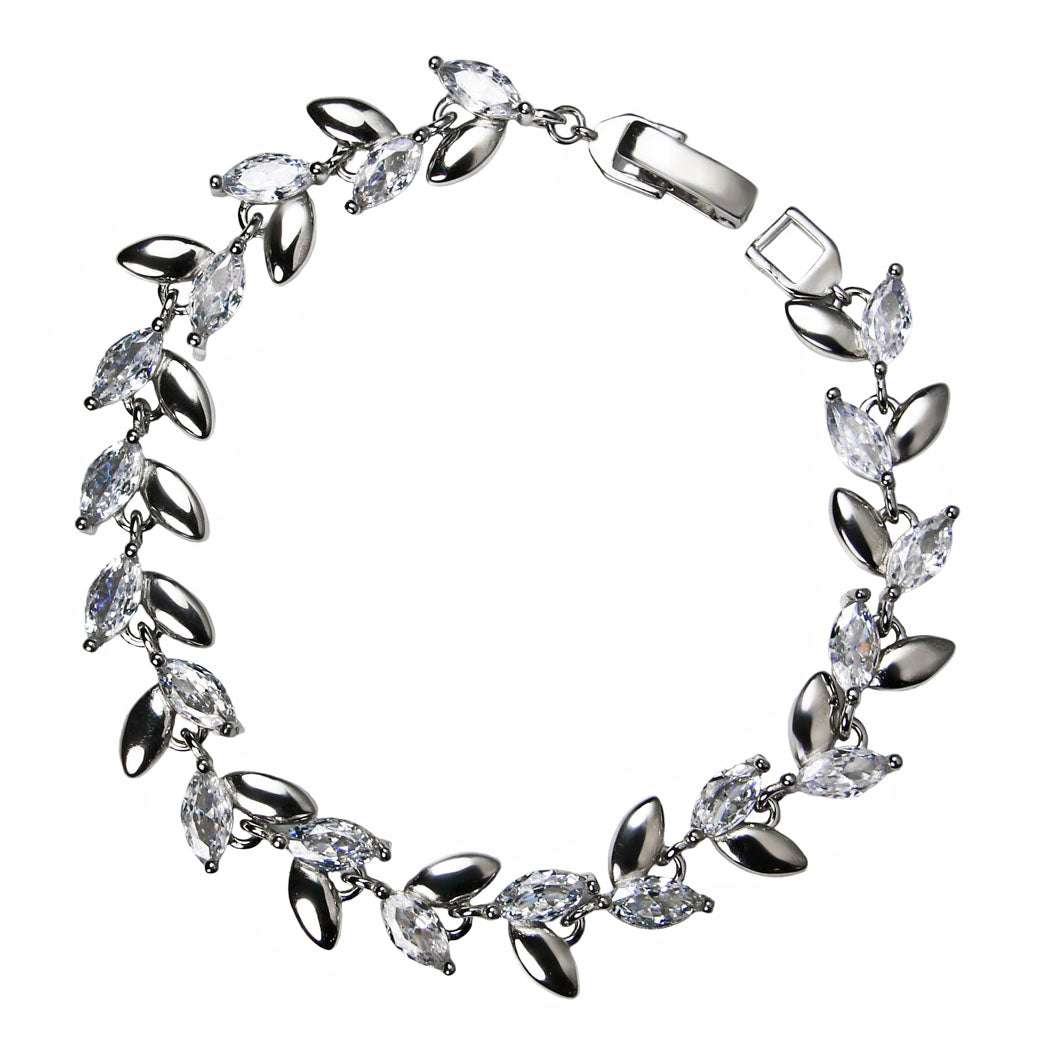 Bransoletka ślubna z płatkami Gleaming Diamonds