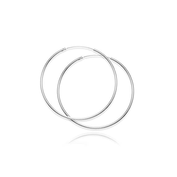 Kolczyki kółka 4 cm