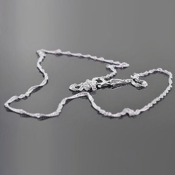 Łańcuszek singapur 55cm