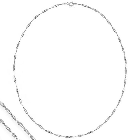 Łańcuszek singapur 45cm