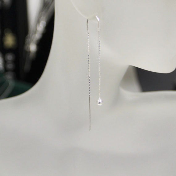 Przekładane kolczyki podwójne kuleczki