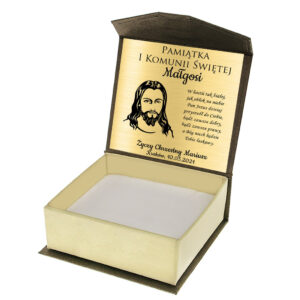 Pudełko z grawerem - Chrzest i Pierwsza Komunia 1